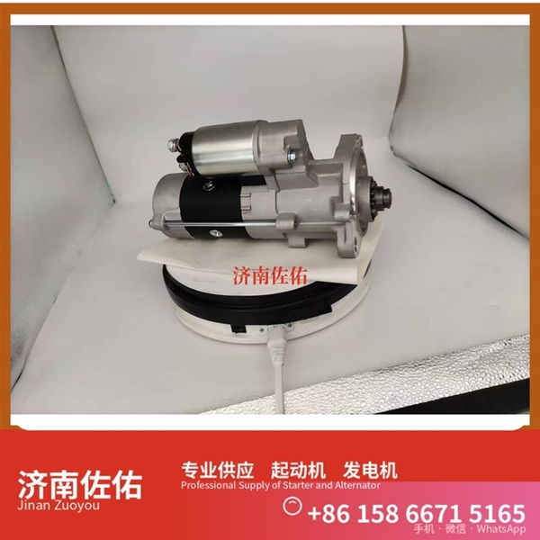 武汉发电机 0124655118起动机E049362000192 Shantui SL40W WP10