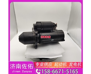 武汉发电机 612600090494起动机JFZ2140-25V17A Lonking CDM835 WP7